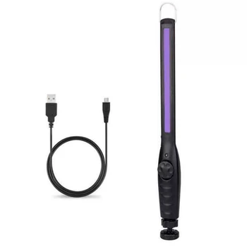 30 LED Portable UVC Lamp Sterilizer Ultraviolet Stick UV Light Germicidal Home Handheld Disinfection Lamp USB Rechargeable
30 LED Portable UVC Lamp Sterilizer Ultraviolet Stick UV Light Germicidal Home Handheld Disinfection Lamp USB Rechargeable