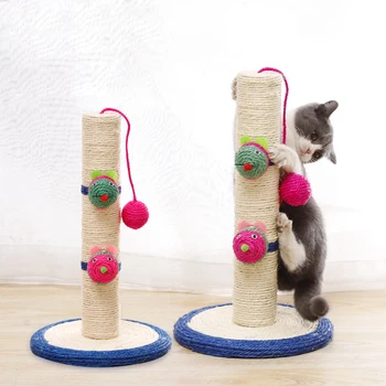 New Removable Cat Scratcher Tree with Creative Sisal Ball DIY Funny Kitten Scratch Board Home Pet Toy Supplies
New Removable Cat Scratcher Tree with Creative Sisal Ball DIY Funny Kitten Scratch Board Home Pet Toy Supplies