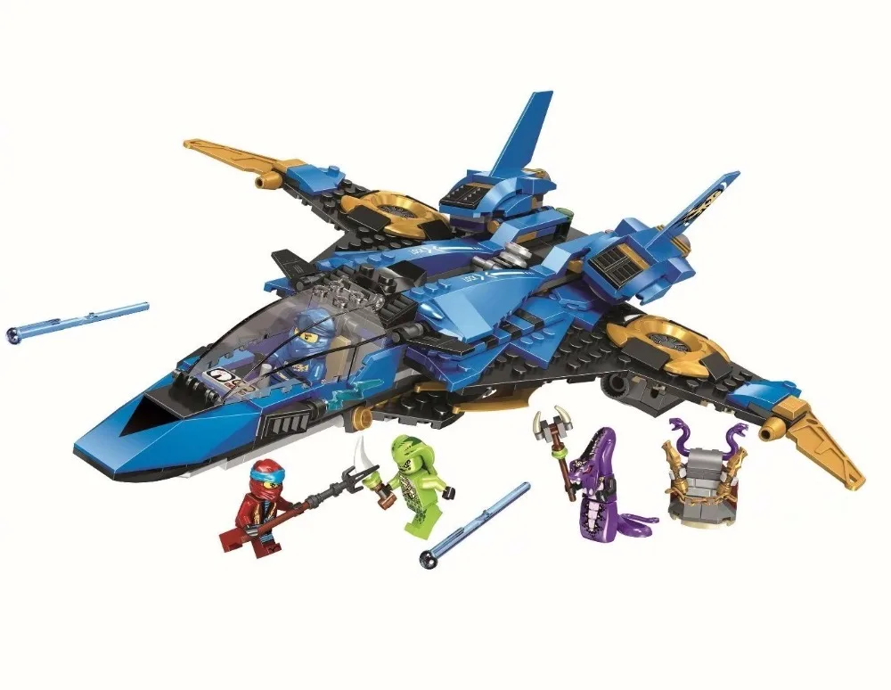 2019 Ninjagoes Jay's Storm Fighter Spaceship Wars Figures Model Building Blocks Compatible with Legoinglys ninja 70668 Gift Toys
2019 Ninjagoes Jay's Storm Fighter Spaceship Wars Figures Model Building Blocks Compatible with Legoinglys ninja 70668 Gift Toys