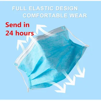 100 Pieces 3 Laye Mask Dust Protection Masks Disposable Face Masks Elastic Ear Loop Disposable Dust Filter Safety Mask Anti-Dust
100 Pieces 3 Laye Mask Dust Protection Masks Disposable Face Masks Elastic Ear Loop Disposable Dust Filter Safety Mask Anti-Dust