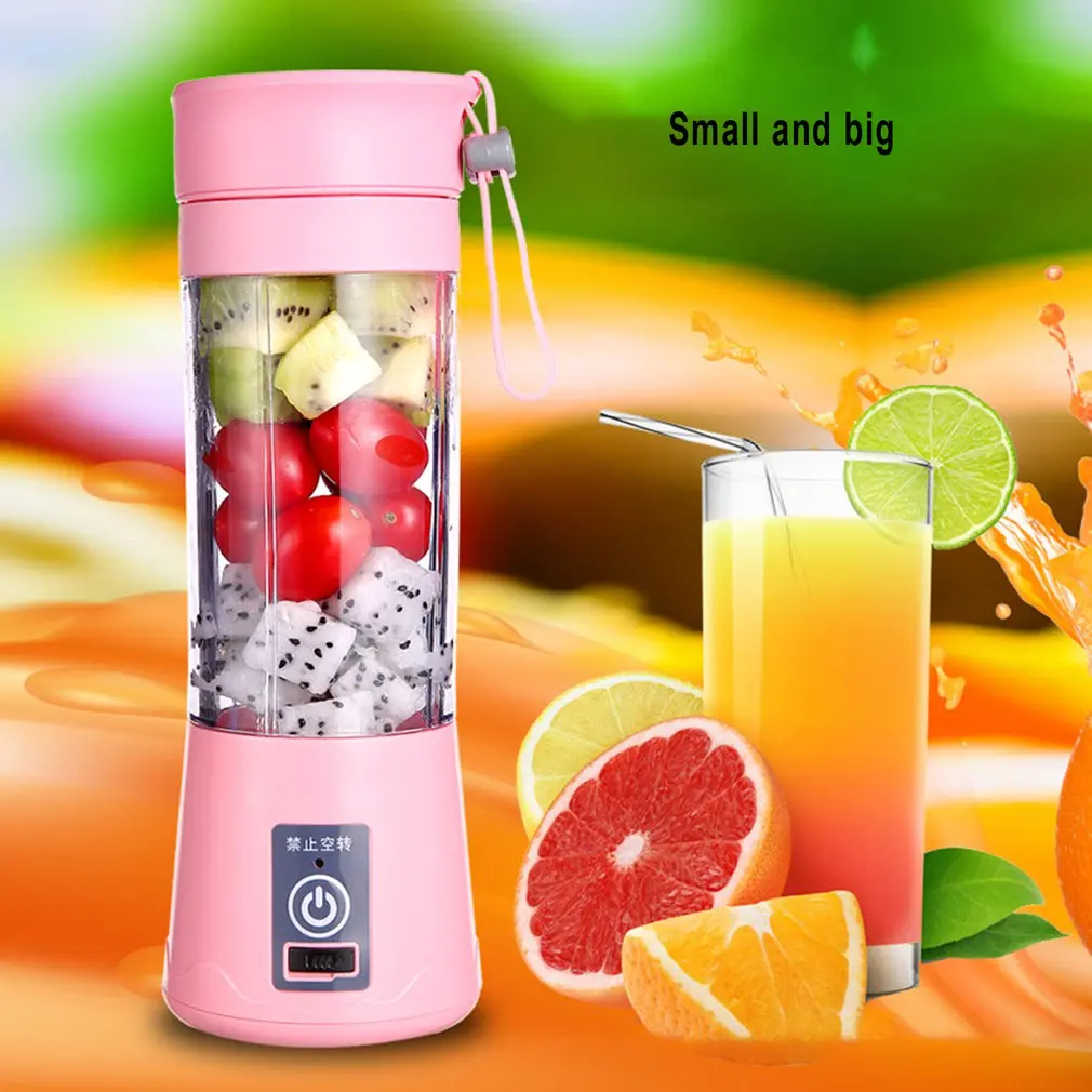 Portable Blender Mixer USB Electric Juicer Machine Smoothie Blender Mini Food Processor Personal Blender Cup Juice Blenders
Portable Blender Mixer USB Electric Juicer Machine Smoothie Blender Mini Food Processor Personal Blender Cup Juice Blenders