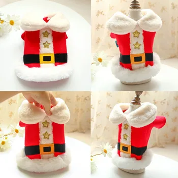 Christmas Pet Dog Clothes Outdoor Clothing Hoodies Red Santa Cosplay Costume for Small Dog Winter Warm Coat Jacket Puppy Cloth
Christmas Pet Dog Clothes Outdoor Clothing Hoodies Red Santa Cosplay Costume for Small Dog Winter Warm Coat Jacket Puppy Cloth