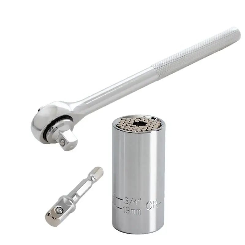 Universal Torque Wrench Head Set Socket Sleeve 7-19mm Power Drill Ratchet Bushing Spanner Key Multi Hand Tools Dropshipping
Universal Torque Wrench Head Set Socket Sleeve 7-19mm Power Drill Ratchet Bushing Spanner Key Multi Hand Tools Dropshipping