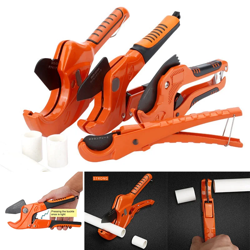 Pipe Cutting Cutter Scissors Pipe Cutter Tube Hose Plastic Pipes PVC/PPR Plumbing Manual Hand Tools MJJ88
Pipe Cutting Cutter Scissors Pipe Cutter Tube Hose Plastic Pipes PVC/PPR Plumbing Manual Hand Tools MJJ88