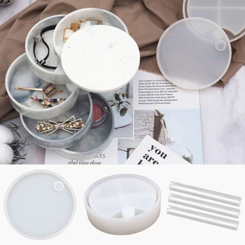Multilayer Storage Case Silicone Mold Jewelry Storage Box Mold DIY Resin Epoxy Craft Tools
Multilayer Storage Case Silicone Mold Jewelry Storage Box Mold DIY Resin Epoxy Craft Tools