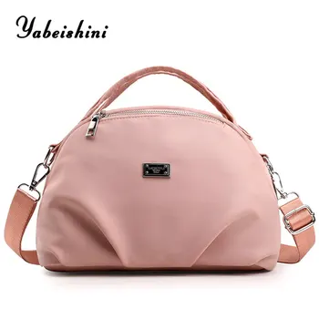 Women Shoulder Bag Pink Shell bag Messenger Bags Nylon cloth ladies Brands hand bags Designer Crossbody Bag sac a main femme
Women Shoulder Bag Pink Shell bag Messenger Bags Nylon cloth ladies Brands hand bags Designer Crossbody Bag sac a main femme
