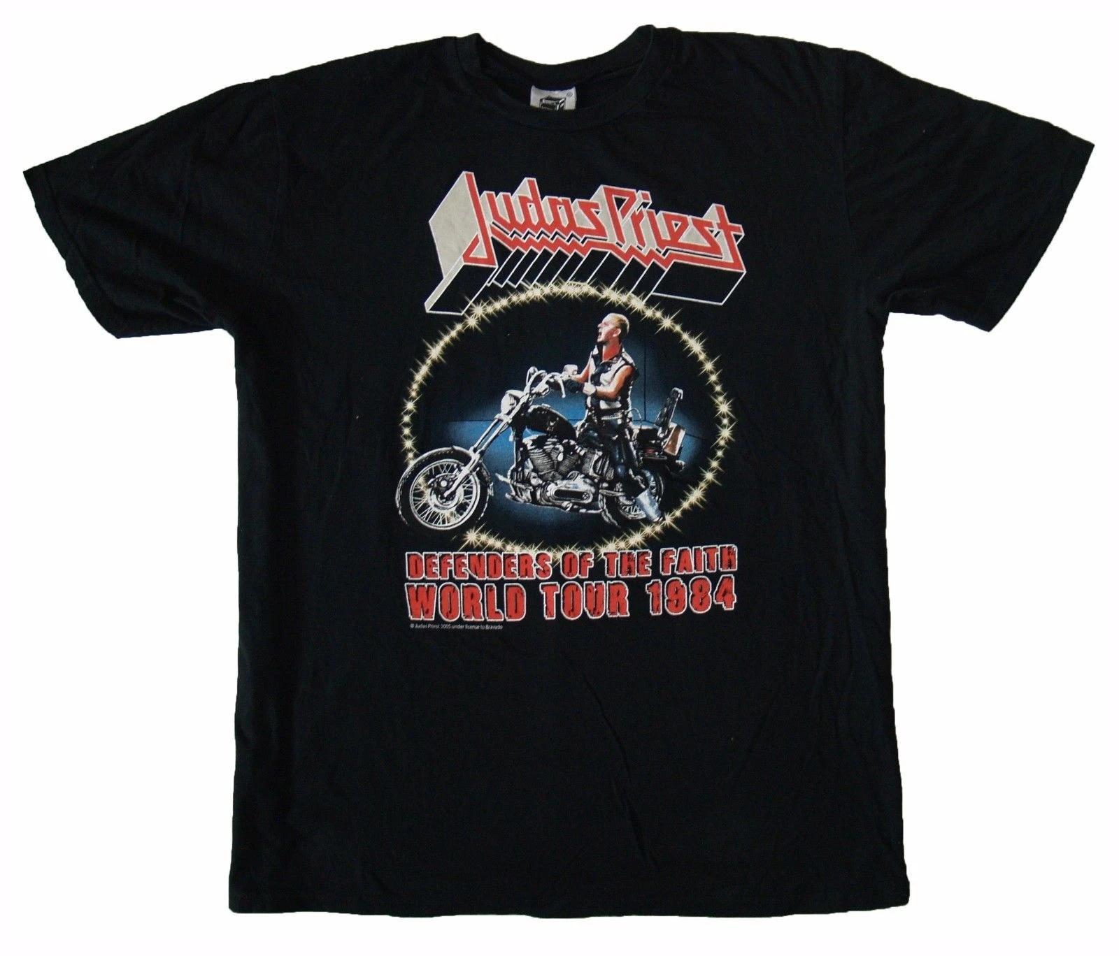 JUDAS PRIEST-World Tour 1984-Футболка XL Фирменная новинка-Официальная футболка футболки