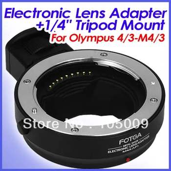 Fotga AF Lens Adapter ring with 1/4 Tripod Mount for 4/3 Lens to Micro 4/3 M4/3 camera
Fotga AF Lens Adapter ring with 1/4 Tripod Mount for 4/3 Lens to Micro 4/3 M4/3 camera