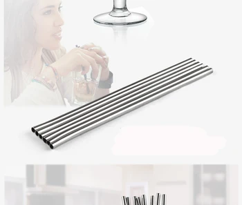 1000 pcs 205 mm / 8.07" Stainless Steel Reusable Straws For Beer Fruit Juice Drink Eco-Friendly Straight Metal Drinking Straw 
1000 pcs 205 mm / 8.07" Stainless Steel Reusable Straws For Beer Fruit Juice Drink Eco-Friendly Straight Metal Drinking Straw