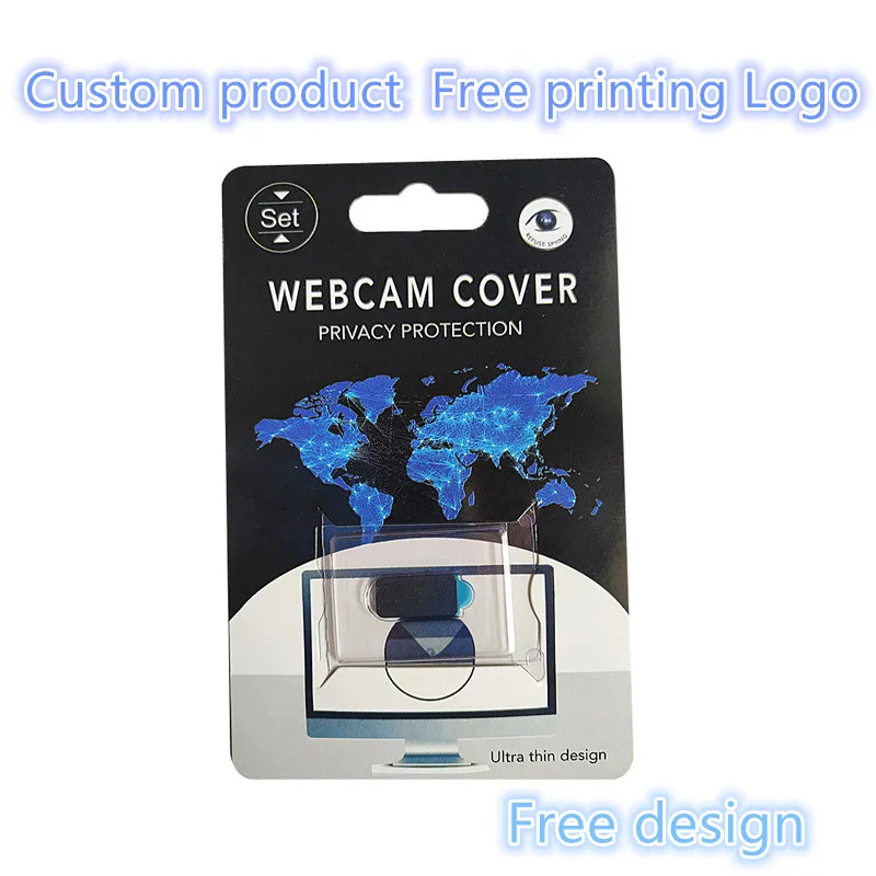 100-1000pcs rectangle custom products Free print logo WebCam Cover Ultra Thin Shutter Slider Camera Lens Cover with packing
100-1000pcs rectangle custom products Free print logo WebCam Cover Ultra Thin Shutter Slider Camera Lens Cover with packing