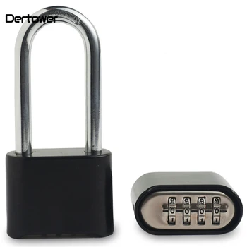 1PC Logistics Code Lock Bottom Code Wheel Padlock Of Large 4-bit Extended Lock Beam Warehouse Gate Black Zinc Alloy Baking Paint
1PC Logistics Code Lock Bottom Code Wheel Padlock Of Large 4-bit Extended Lock Beam Warehouse Gate Black Zinc Alloy Baking Paint