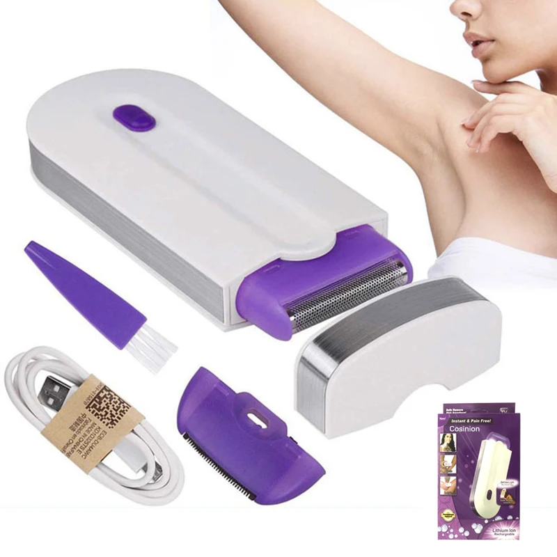 Women Laser Rechargeable Epilator Remover Smooth Touch Hair Removal Instant Pain Free Razor Sensor- Light Technology Hair Remove
Women Laser Rechargeable Epilator Remover Smooth Touch Hair Removal Instant Pain Free Razor Sensor- Light Technology Hair Remove