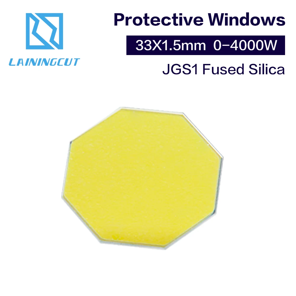 LSKCSH High Quality 10Pcs Amada Protective Windows 33.3*1.5mm JGS1 Fused Silica 1064nm For Amada Fiber Laser Cutting Machines
LSKCSH High Quality 10Pcs Amada Protective Windows 33.3*1.5mm JGS1 Fused Silica 1064nm For Amada Fiber Laser Cutting Machines