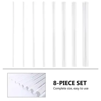 8Pcs Clear Round Acrylic Rod Round Twist Bar Dotting Tools Transparent Perspex Bar DIY Acrylic Dotting Stick Accessories 
8Pcs Clear Round Acrylic Rod Round Twist Bar Dotting Tools Transparent Perspex Bar DIY Acrylic Dotting Stick Accessories