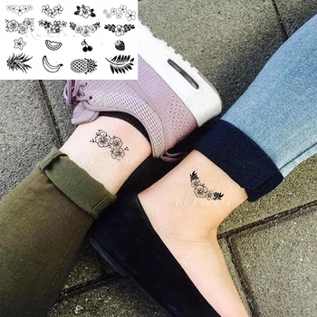 Waterproof Temporary Tattoo Sticker Pineapple Banana Fruit Cherry Strawberry Flower Fake Tatto Flash Tatoo for Kids Men Women 
Waterproof Temporary Tattoo Sticker Pineapple Banana Fruit Cherry Strawberry Flower Fake Tatto Flash Tatoo for Kids Men Women