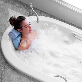 Breathable Mesh Spa Bath Pillow with Suction Cups Neck and Back Support Spa Pillow for Home Hot Tub Bathroom Accessories
Breathable Mesh Spa Bath Pillow with Suction Cups Neck and Back Support Spa Pillow for Home Hot Tub Bathroom Accessories