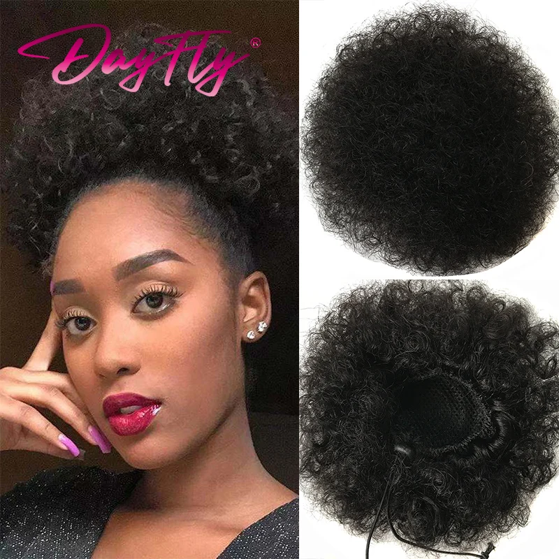 Short Afro Kinky Curly Ponytail Wigs Human Hair Natural Brazilian Kinky Curly Ponytail For Black Women Puff Drawstring Ponytail 
Short Afro Kinky Curly Ponytail Wigs Human Hair Natural Brazilian Kinky Curly Ponytail For Black Women Puff Drawstring Ponytail