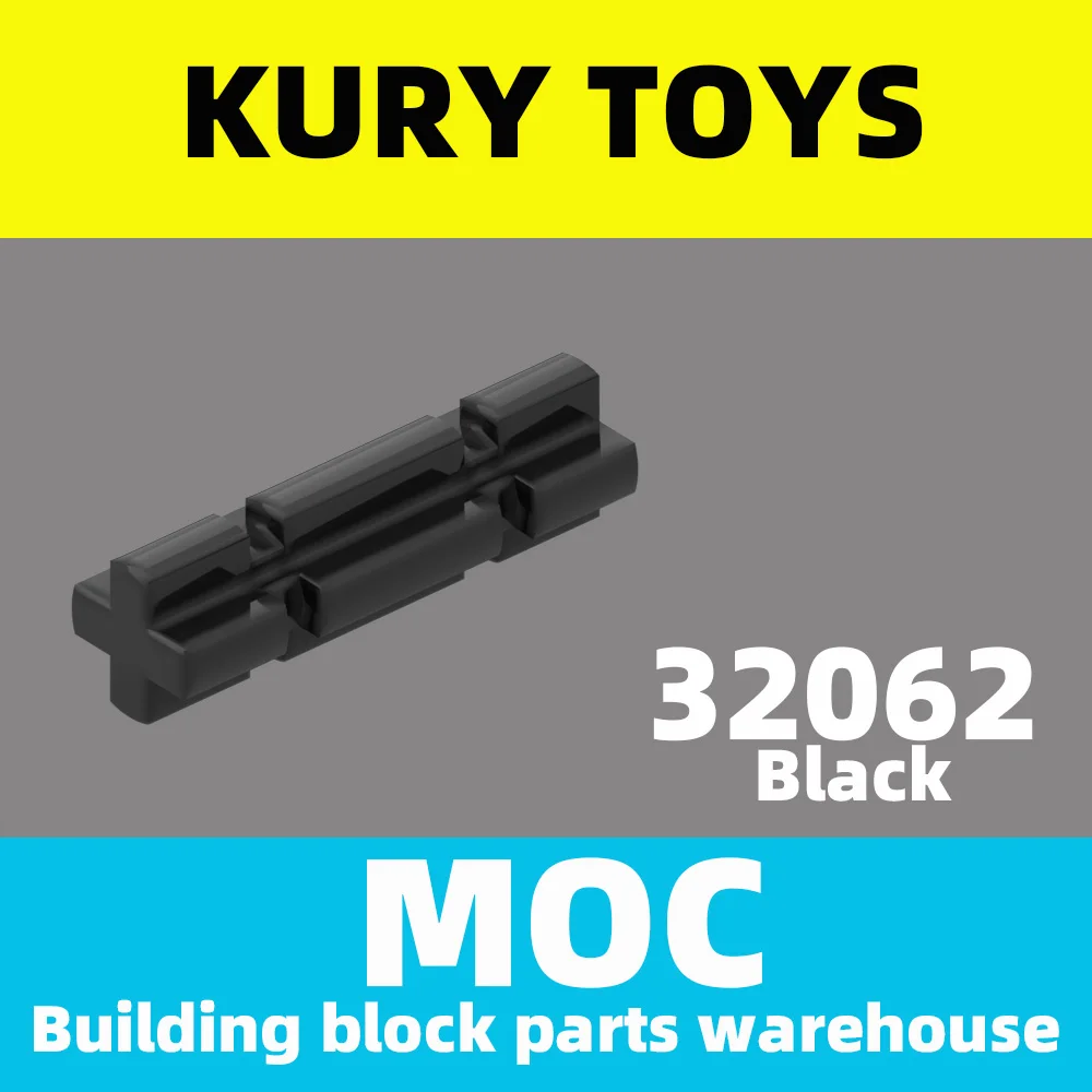 Фото Kury Toys DIY MOC For 32062 100pcs Building block parts Axle 2 Notched | Игрушки и хобби