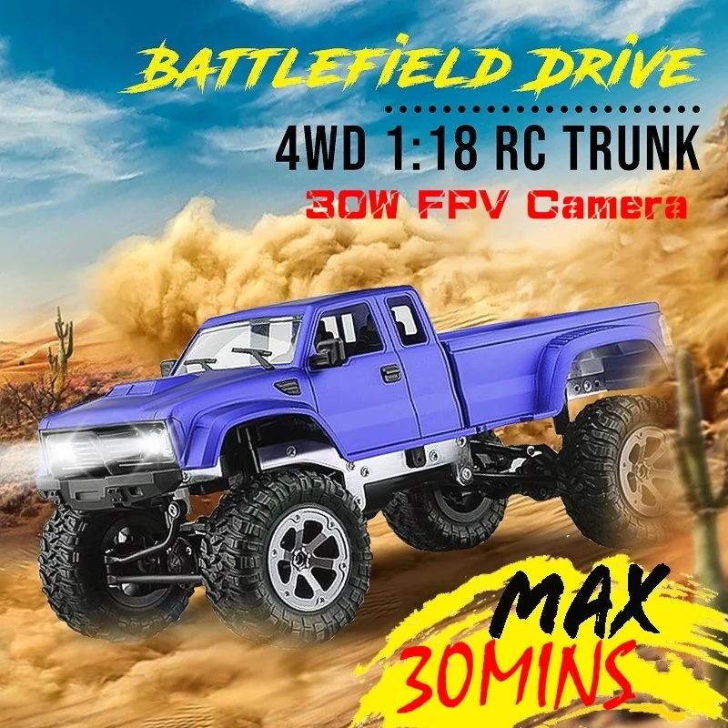 Xmas Gift 1:18 Remote Control Car RC Electric Monster Truck Four Wheels Off Road Vehicle Work 30MINS Max with Led Lights RC Toy
Xmas Gift 1:18 Remote Control Car RC Electric Monster Truck Four Wheels Off Road Vehicle Work 30MINS Max with Led Lights RC Toy