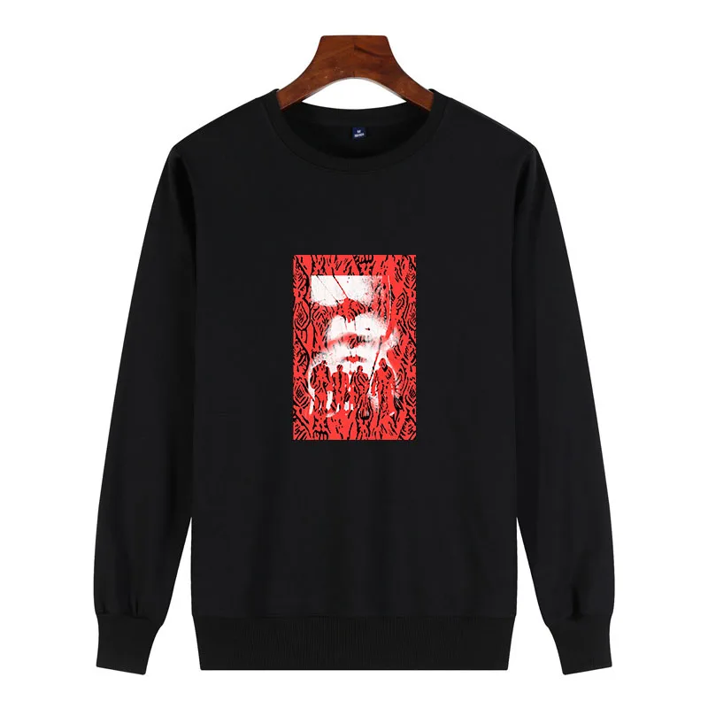 Animal texture band pattern Men 100% Cotton Sweatshirt Masculinity Street fashion Unique Punk spiritMens Pullover
Animal texture band pattern Men 100% Cotton Sweatshirt Masculinity Street fashion Unique Punk spiritMens Pullover