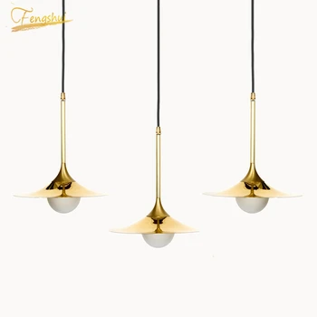 Post-modern Decor Led Pendant Lights Minimalism Gold Pendant Lamp Coffee Store Lamp Copper Luxury Dinning Room Light Fixtures
Post-modern Decor Led Pendant Lights Minimalism Gold Pendant Lamp Coffee Store Lamp Copper Luxury Dinning Room Light Fixtures