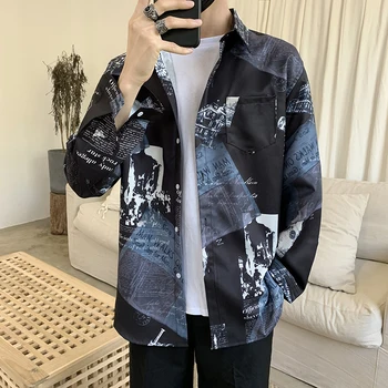 Men's shirt 2020 spring new slim design single-breasted long-sleeved shirt loose casual personality youth men's wear
Men's shirt 2020 spring new slim design single-breasted long-sleeved shirt loose casual personality youth men's wear