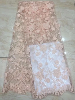 African lace fabric 2020 high-quality lace material sequins French Nigeria mesh lace fabric wedding dress D38261
African lace fabric 2020 high-quality lace material sequins French Nigeria mesh lace fabric wedding dress D38261