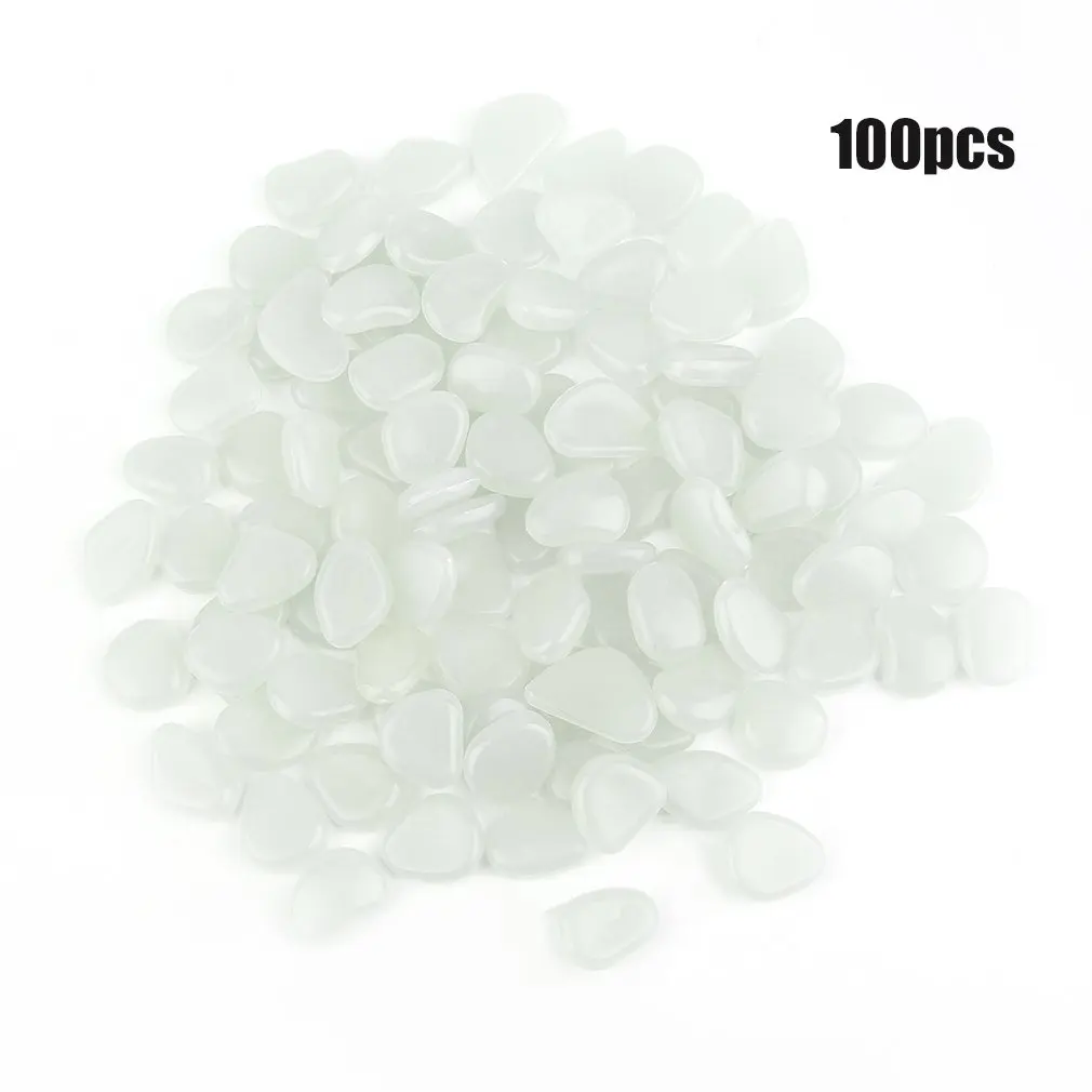 100 pcs Luminous Light-emitting Artificial Pebble Stone Fish Tank Aquarium Flower Bed garden stones and crystals Decoration
100 pcs Luminous Light-emitting Artificial Pebble Stone Fish Tank Aquarium Flower Bed garden stones and crystals Decoration