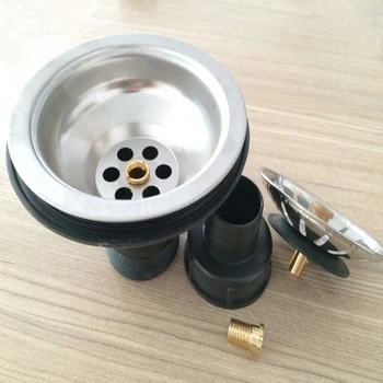 Filter Stainless Steel Stopper Kitchen Strainer Disposer Plug Portable Silver Sink Drainer
Filter Stainless Steel Stopper Kitchen Strainer Disposer Plug Portable Silver Sink Drainer