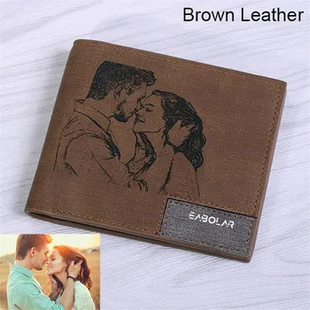 Personalized Photo & Text Wallet for Men, Customize Short Bifold Wallets, Men Women Pures Carteras Para Mujer Gift for Men Him
Personalized Photo & Text Wallet for Men, Customize Short Bifold Wallets, Men Women Pures Carteras Para Mujer Gift for Men Him