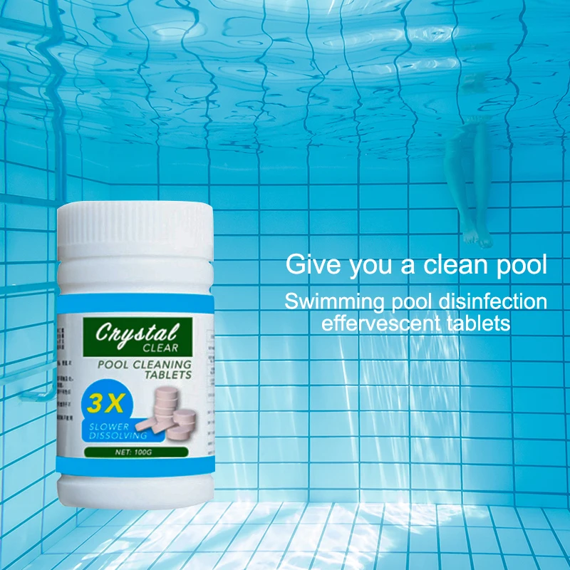 1 Bottle Effervescent tablets Swimming Pool Cleaner Multifunctional Household Sterilization Bubble Tablet Toilet Pool Cleaning
1 Bottle Effervescent tablets Swimming Pool Cleaner Multifunctional Household Sterilization Bubble Tablet Toilet Pool Cleaning