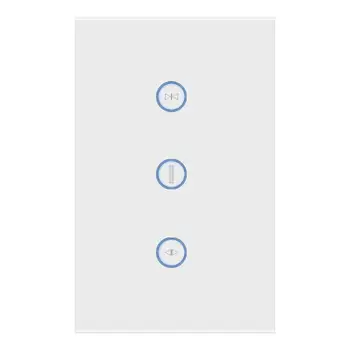 Intelligent Shutter Light Switch WiFi Voice Remote Control Durable ABS Motorized Curtain Household Electrical Accessories
Intelligent Shutter Light Switch WiFi Voice Remote Control Durable ABS Motorized Curtain Household Electrical Accessories