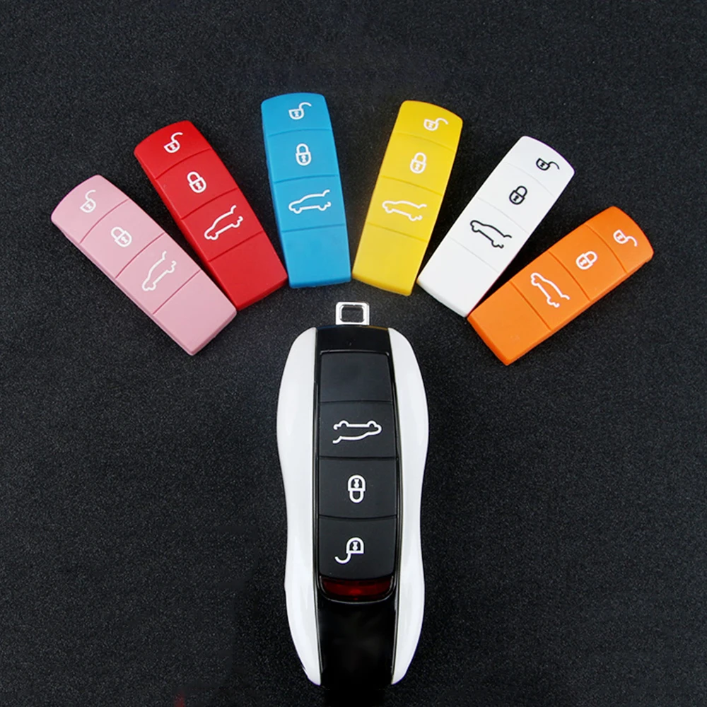 3 button key cover Rubber cap for Porsche Paramela 2010-2016 key holder shell remote controller case replace button rubber skin
3 button key cover Rubber cap for Porsche Paramela 2010-2016 key holder shell remote controller case replace button rubber skin