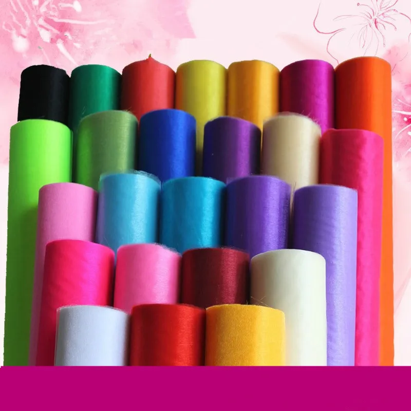 48cm X 10m Mariage Yarn Tulle Roll Sheer Crystal Organza Fabric Birthday Event Party Supplies for Wedding Decoration Baby Shower
48cm X 10m Mariage Yarn Tulle Roll Sheer Crystal Organza Fabric Birthday Event Party Supplies for Wedding Decoration Baby Shower