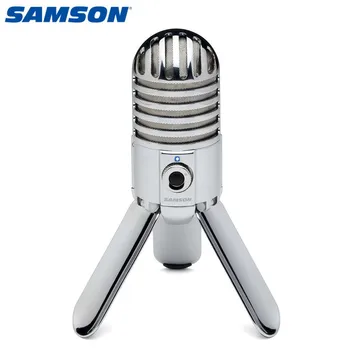 Original Samson Meteor USB Studio Condenser Microphone With Headphone Output For Journalism Home Video VOIP Record Gaming
Original Samson Meteor USB Studio Condenser Microphone With Headphone Output For Journalism Home Video VOIP Record Gaming