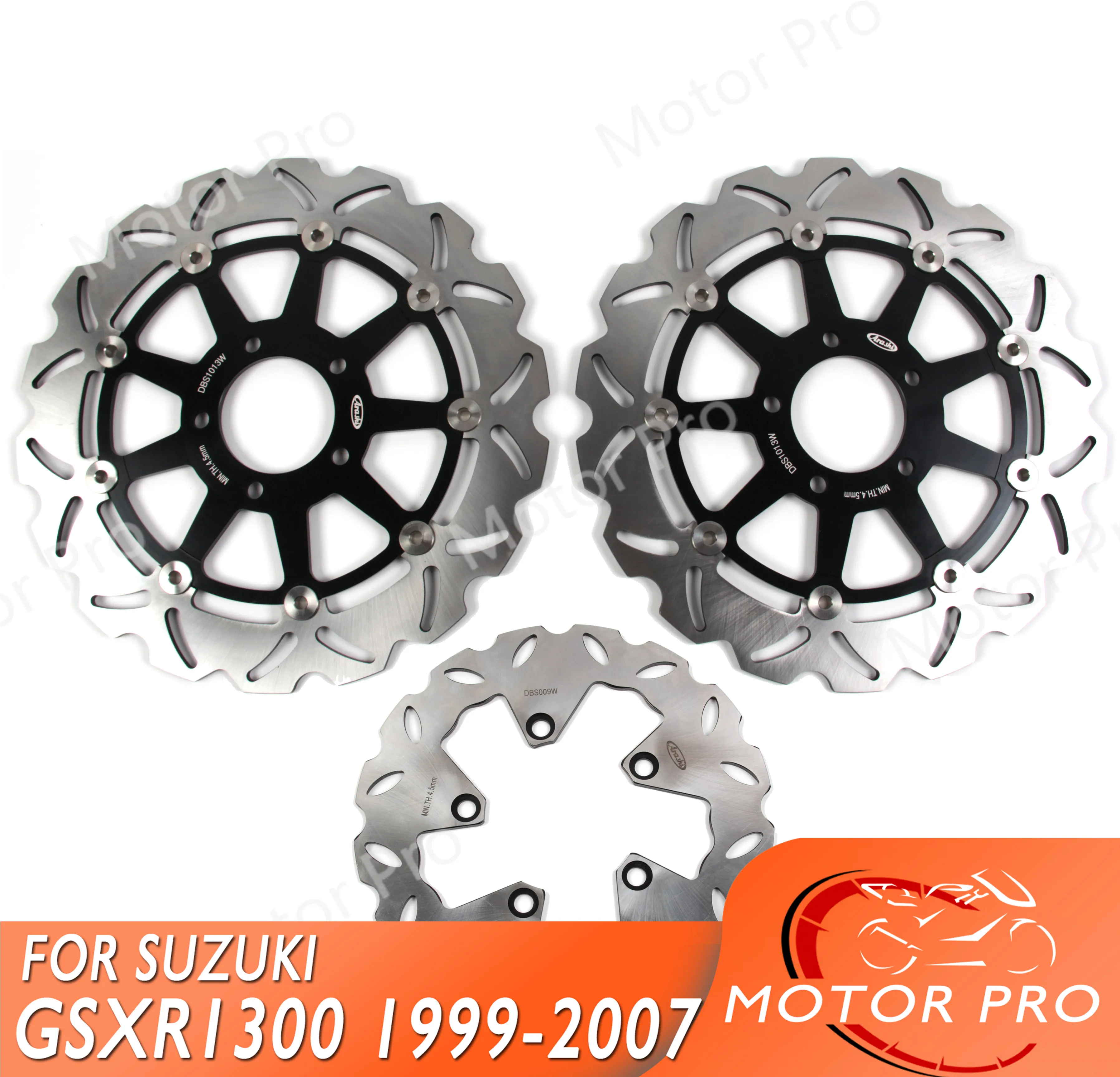 Для Suzuki GSXR 1300 1999 2007 ротор переднего заднего тормозного диска GSX R GSXR1300 GSX1300R Hayabusa 02