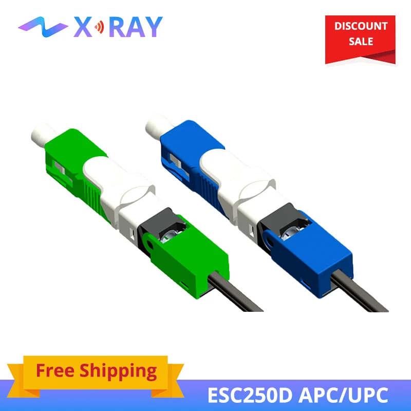 UNIKIT 50/100/200 PCS/Pack FTTH ESC250D APC Single-Mode Fiber Optic SC APC Quick Fast Field Assembly Connector
UNIKIT 50/100/200 PCS/Pack FTTH ESC250D APC Single-Mode Fiber Optic SC APC Quick Fast Field Assembly Connector