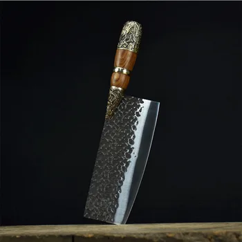 Little Cook handmade Kitchen slicing butcher chef knife fixed blade Chinese meat cleaver Sharp vegetable cutter Cooking tools
Little Cook handmade Kitchen slicing butcher chef knife fixed blade Chinese meat cleaver Sharp vegetable cutter Cooking tools