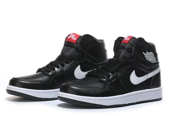 Nike Air Jordan1 Men High Top Basketball Shoes Black-white Size 40-46 
Nike Air Jordan1 Men High Top Basketball Shoes Black-white Size 40-46
