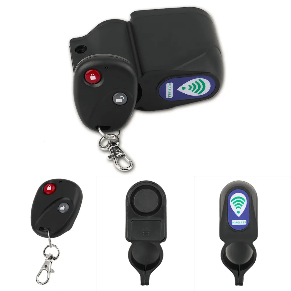 2020 Anti-Theft Bike Lock Cycling Security Lock Wireless Remote Control Vibration Alarm 110dB Bicycle Alarm Bicycle Access
2020 Anti-Theft Bike Lock Cycling Security Lock Wireless Remote Control Vibration Alarm 110dB Bicycle Alarm Bicycle Access