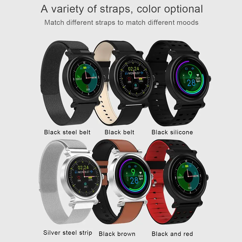 1.3-Inch Smart Wristband Watch Smart Waterproof Voice Bluetooth Call Photo Heart Rate Blood Pressure Blood Sports Bracelet
1.3-Inch Smart Wristband Watch Smart Waterproof Voice Bluetooth Call Photo Heart Rate Blood Pressure Blood Sports Bracelet