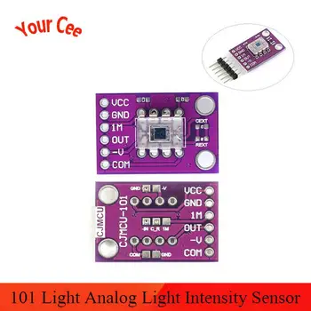 101 OPT101 Light Analog Light Intensity Sensor Module Single Chip Photoelectric Diode 14KHz CJMCU-101
101 OPT101 Light Analog Light Intensity Sensor Module Single Chip Photoelectric Diode 14KHz CJMCU-101