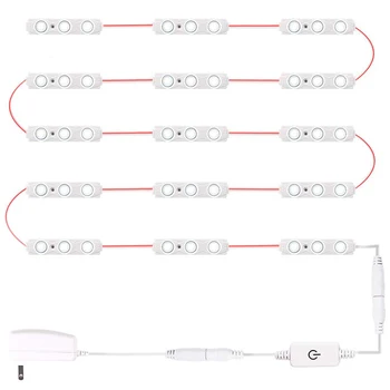 LED Vanity Mirror Lights Kit 10Ft Ultra Bright White LED Lights Strip Dimmable Makeup Mirror Lights Waterproof LED Module Lights
LED Vanity Mirror Lights Kit 10Ft Ultra Bright White LED Lights Strip Dimmable Makeup Mirror Lights Waterproof LED Module Lights