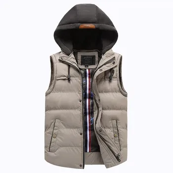 2020 Sleeveless Hoodie Men Vest Autumn Winter Gilet Jacket Men's Warm Casual Slim Hooded Coat Male Plus Size Waistcoat Overcoats
2020 Sleeveless Hoodie Men Vest Autumn Winter Gilet Jacket Men's Warm Casual Slim Hooded Coat Male Plus Size Waistcoat Overcoats