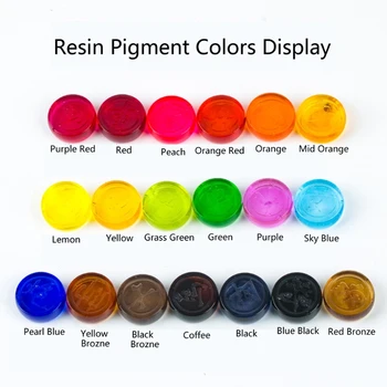 19 Color Epoxy & UV Resin Pigment Universal Resin Dye Translucent Epoxy Pigments
19 Color Epoxy & UV Resin Pigment Universal Resin Dye Translucent Epoxy Pigments