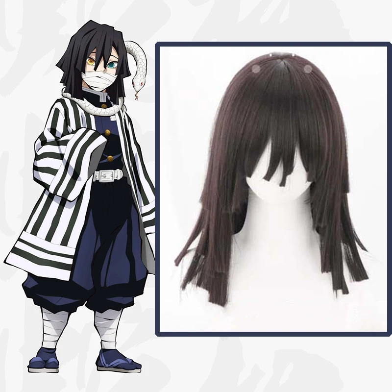 Anime Comic Demon Slayer Kimetsu no Yaiba Cosplay Wigs Iguro Obanai Cosplay Wig Synthetic Wig Cosplay Accessories Men wigs
Anime Comic Demon Slayer Kimetsu no Yaiba Cosplay Wigs Iguro Obanai Cosplay Wig Synthetic Wig Cosplay Accessories Men wigs
