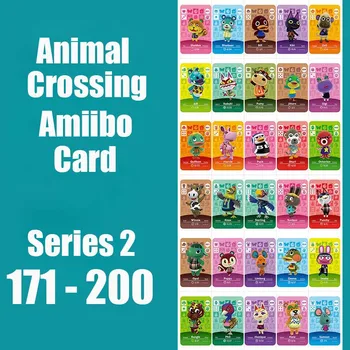 Series 2 #171-200 Animal Crossing Card Amiibo Card Work for Switch 3DS NS Games Series 2 Dropshipping Support Customized Card
Series 2 #171-200 Animal Crossing Card Amiibo Card Work for Switch 3DS NS Games Series 2 Dropshipping Support Customized Card