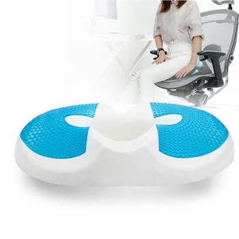 1PC Coccyx Pillow Summer Round Cationic Fabric Gel Cushion Memory Foam Core Office Home Ladies Anti-decubitus Seat Cushion 
1PC Coccyx Pillow Summer Round Cationic Fabric Gel Cushion Memory Foam Core Office Home Ladies Anti-decubitus Seat Cushion