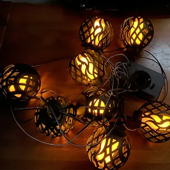 Hot LED Flame Ball String Light Garden String Lights Solar Lamp Power LED String Fairy Solar Outdoor Garlands Decoration Lights
Hot LED Flame Ball String Light Garden String Lights Solar Lamp Power LED String Fairy Solar Outdoor Garlands Decoration Lights