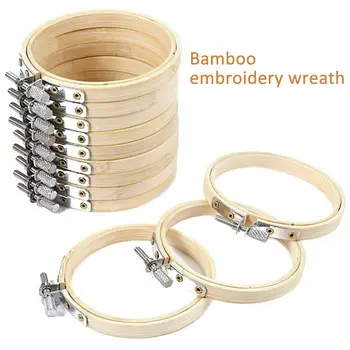 10pcs Bamboo Wood Hand Embroidery Cross Stitch Ring Hoop Frames Craft 3inch/4inch Embroidery Cross Stitch Ring Hoop
10pcs Bamboo Wood Hand Embroidery Cross Stitch Ring Hoop Frames Craft 3inch/4inch Embroidery Cross Stitch Ring Hoop